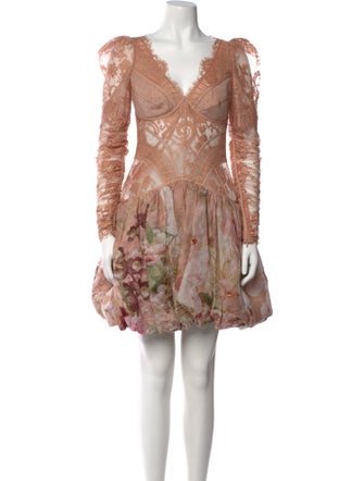 Zimmermann Silk Mini Dress