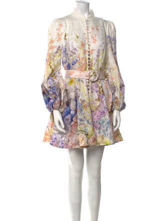 Zimmermann Linen Mini Dress