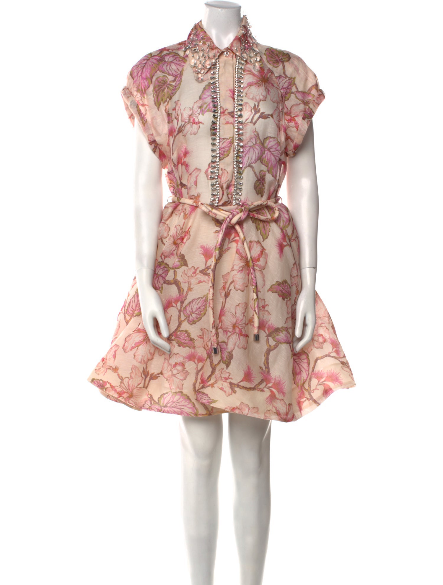 Zimmermann Linen Mini Dress