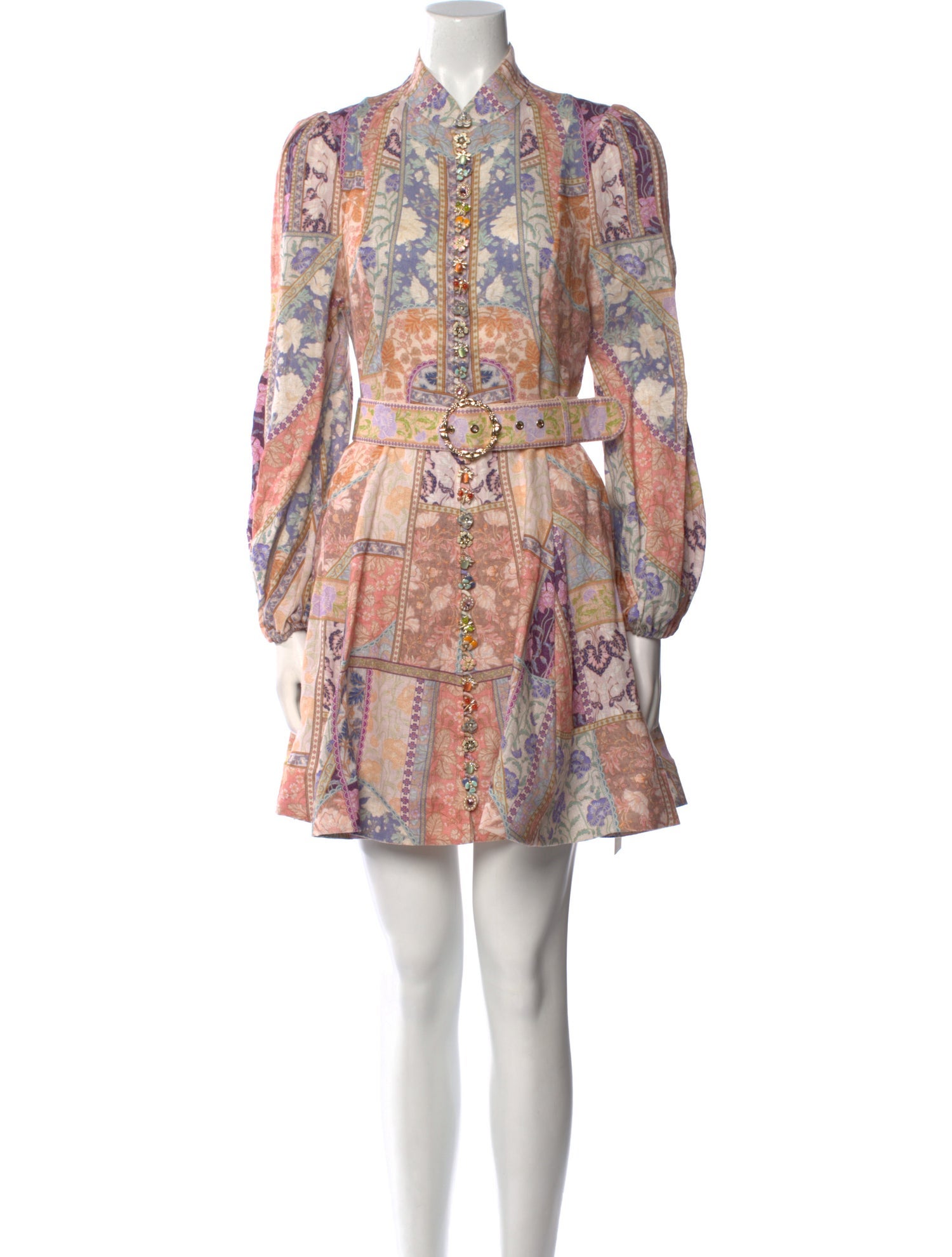 Zimmermann Linen Mini Dress