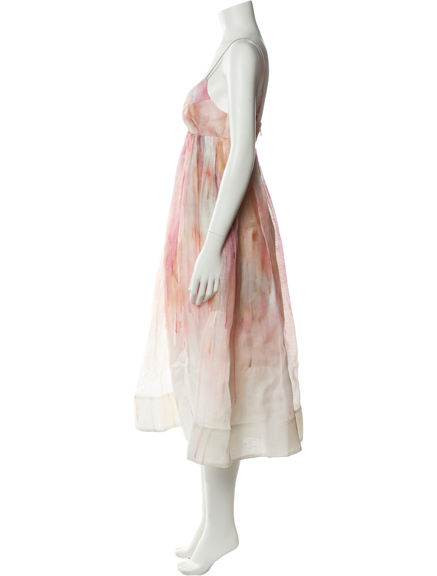 Zimmermann Linen Midi Length Dress