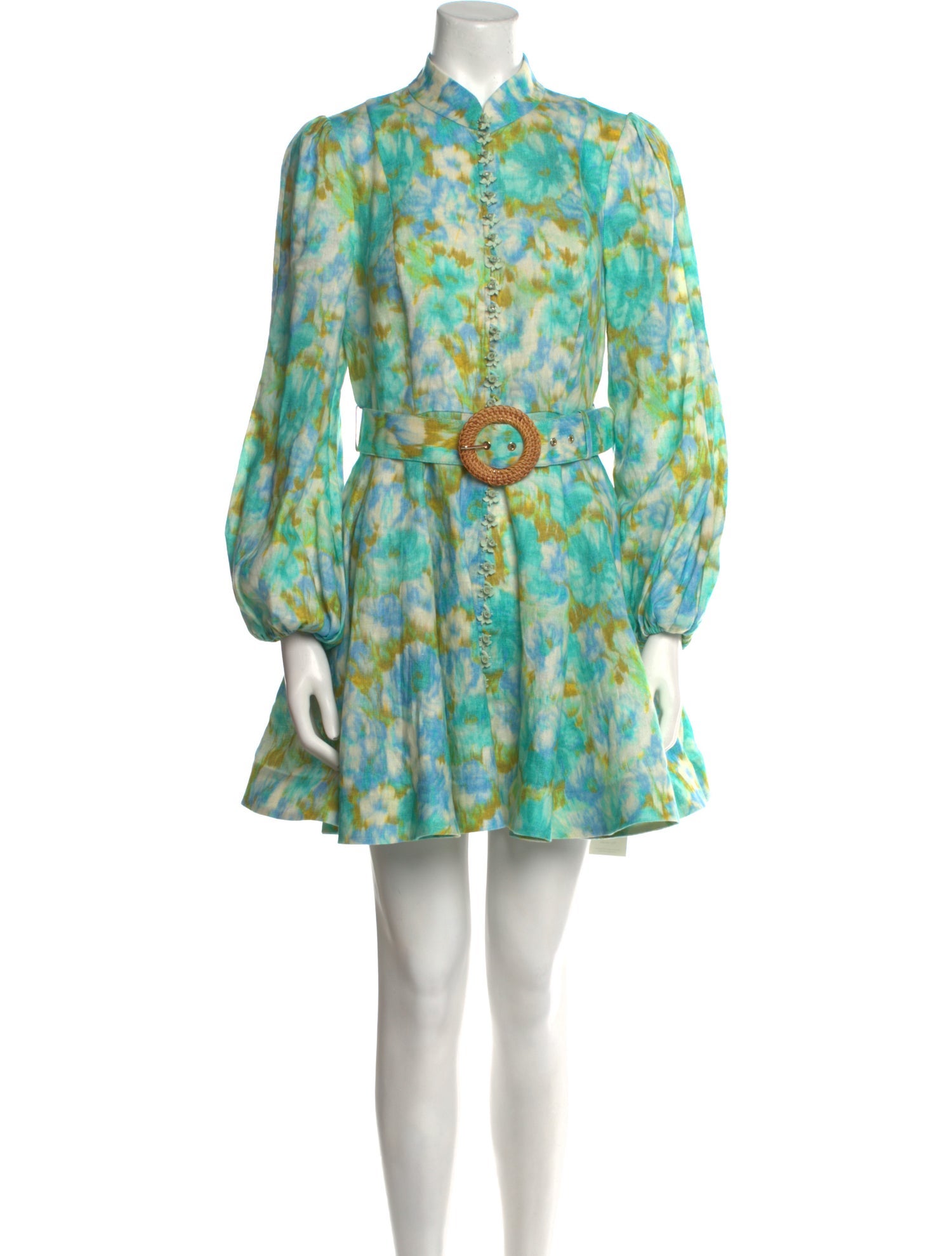 Zimmermann Linen Mini Dress