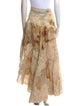 Zimmermann Floral Print Long Skirt