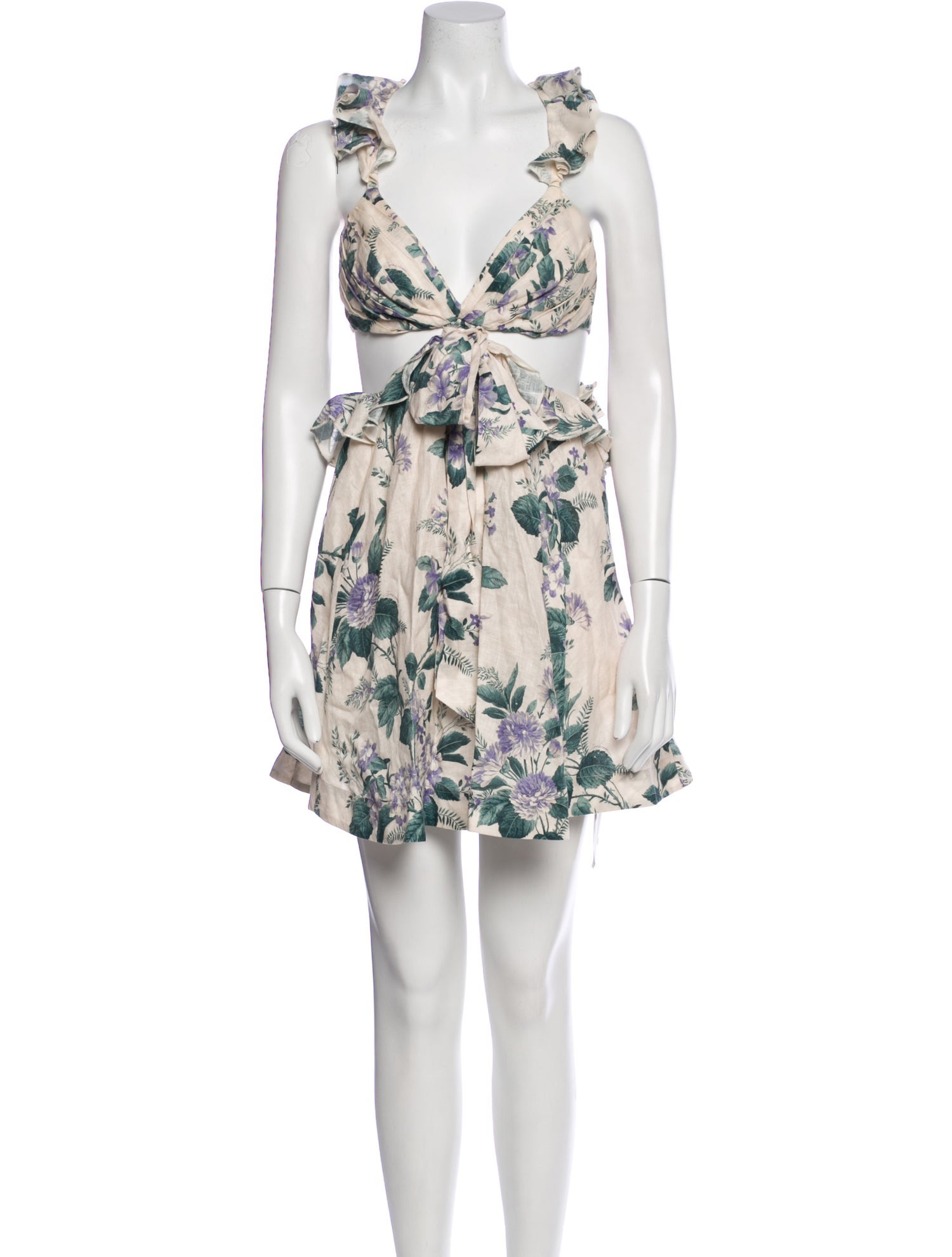 Zimmermann Linen Mini Dress