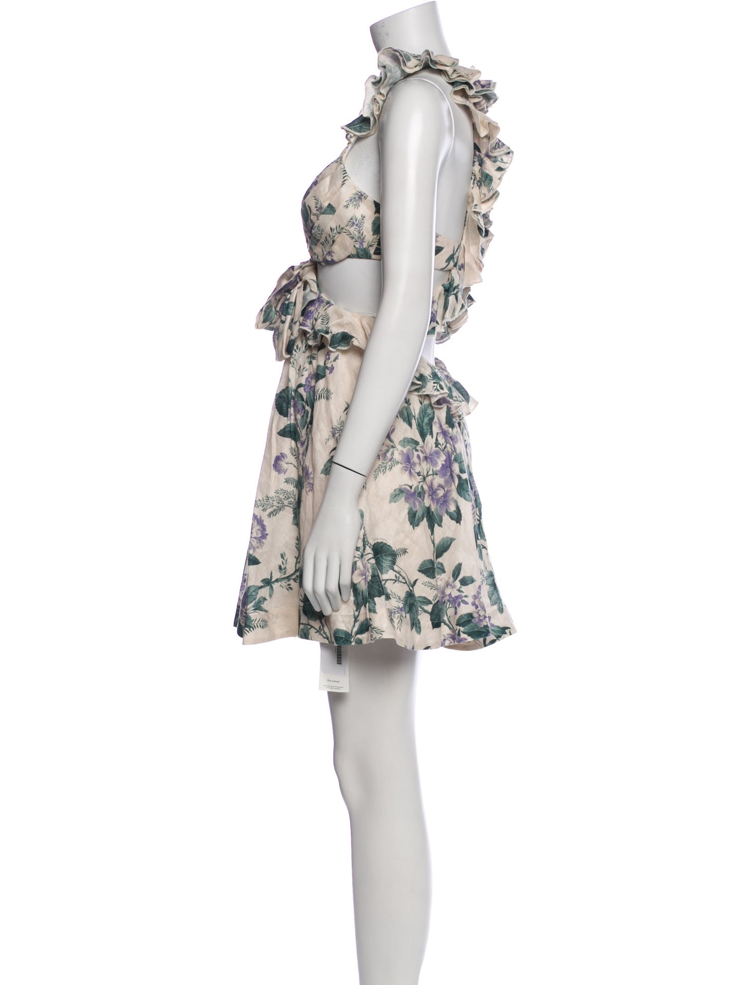 Zimmermann Linen Mini Dress