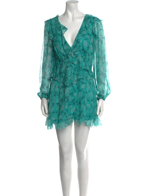 Zimmermann Silk Floral Print Romper