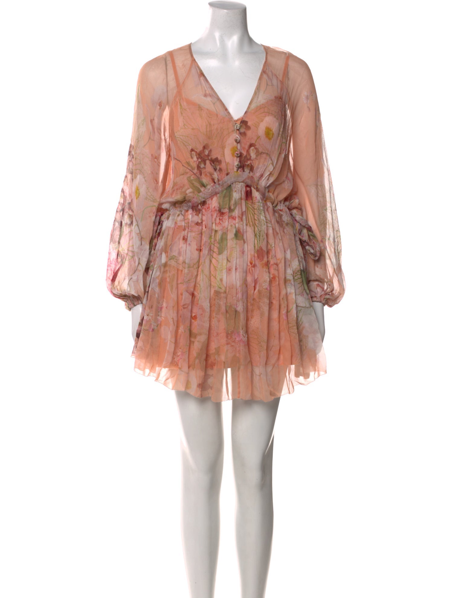 Zimmermann Printed Mini Dress