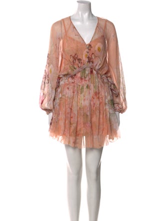 Zimmermann Printed Mini Dress