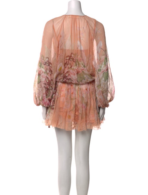 Zimmermann Printed Mini Dress