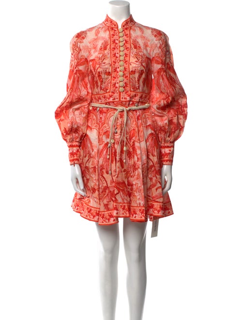 Zimmermann Linen Mini Dress