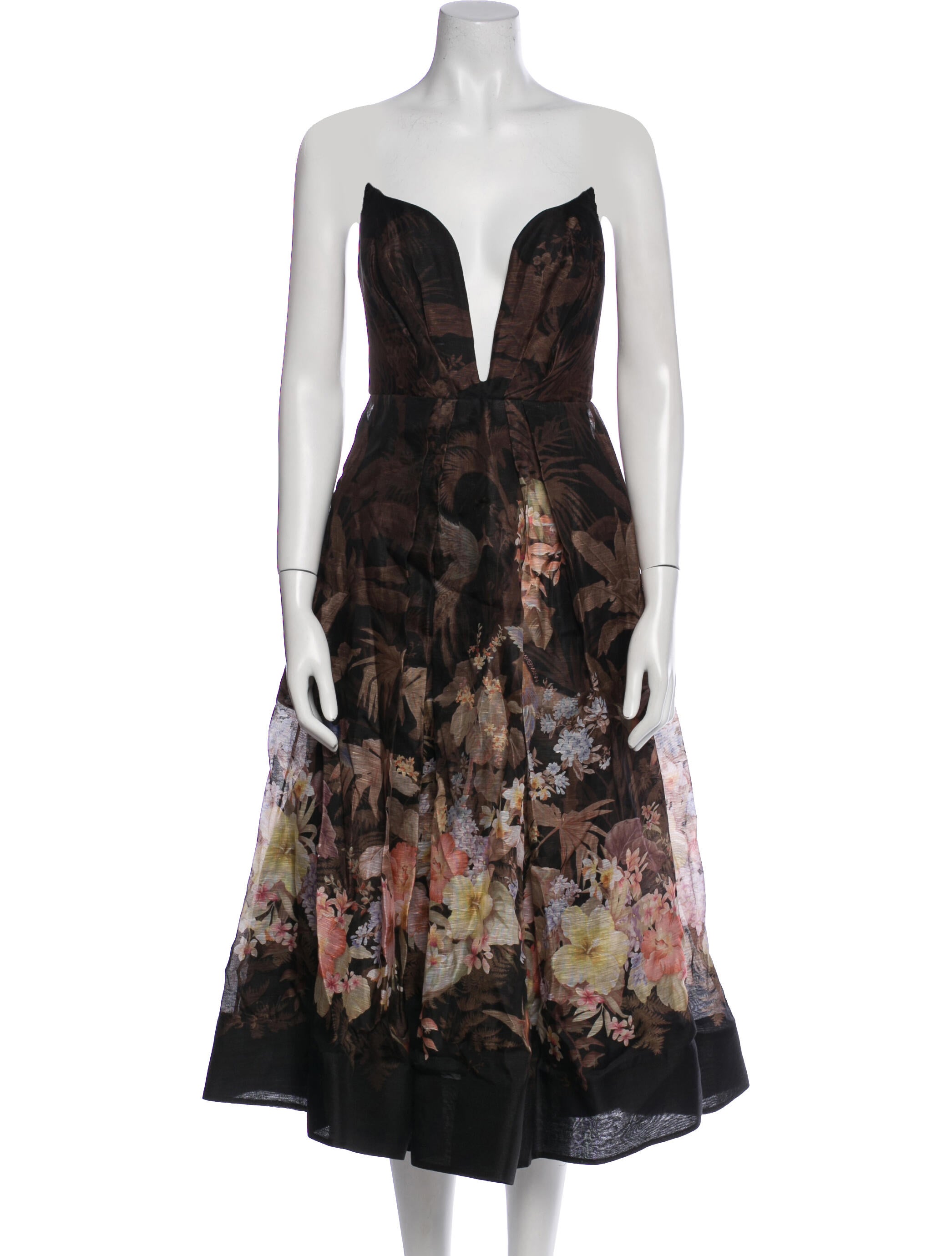 Zimmermann Linen Midi Length Dress w/ Tags