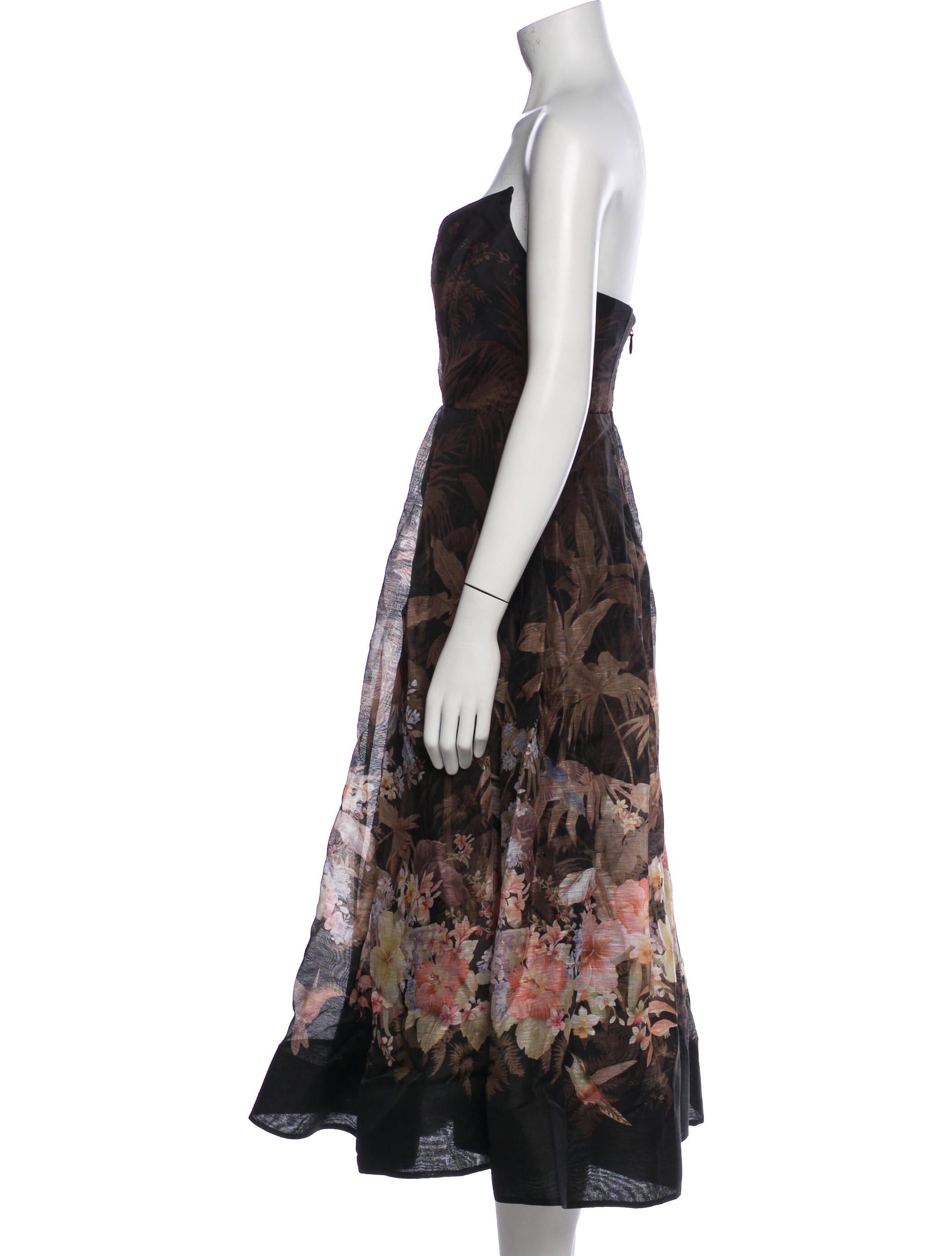 Zimmermann Linen Midi Length Dress w/ Tags