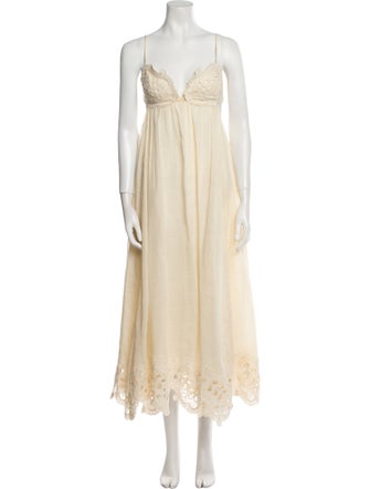 Zimmermann Linen Long Dress