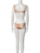 Zimmermann Floral Print Mesh Accents Bikini