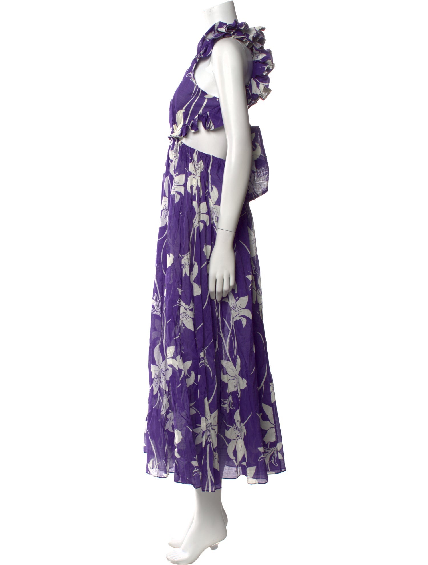 Zimmermann Floral Print Long Dress w/ Tags