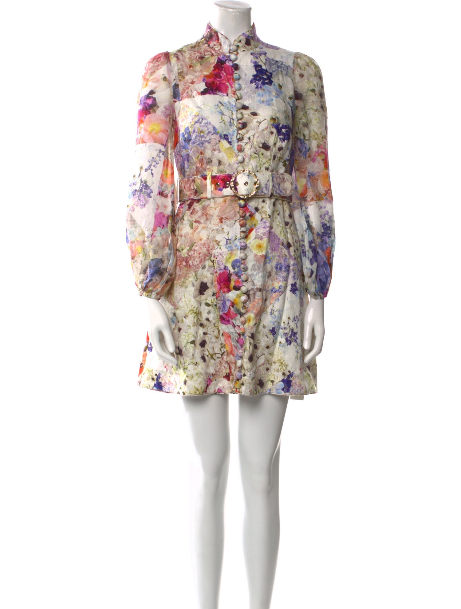 Zimmermann Linen Mini Dress