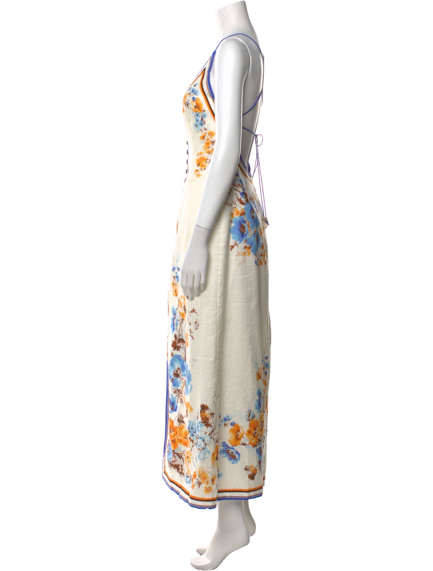 Zimmermann Linen Long Dress