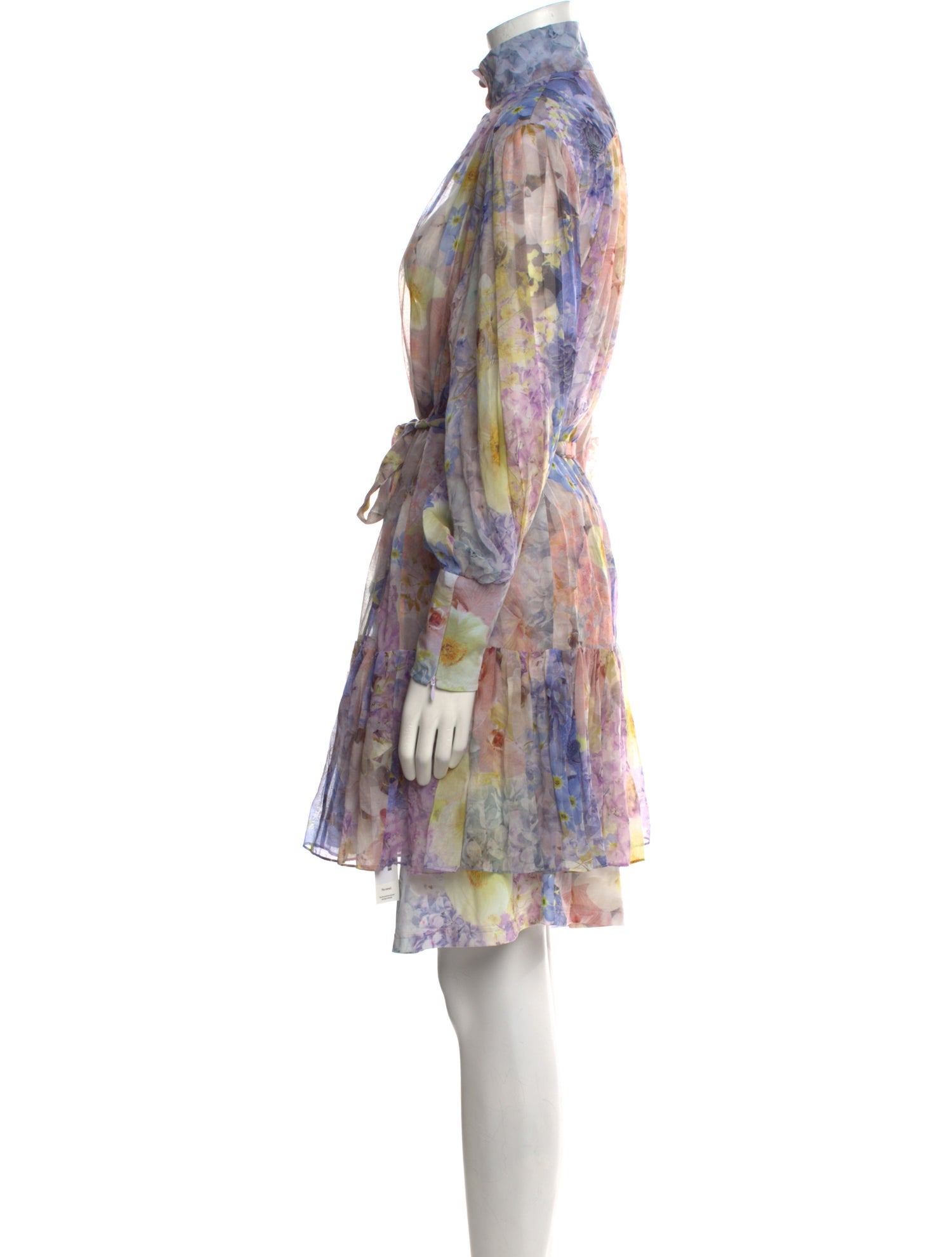 Zimmermann Floral Print Mini Dress