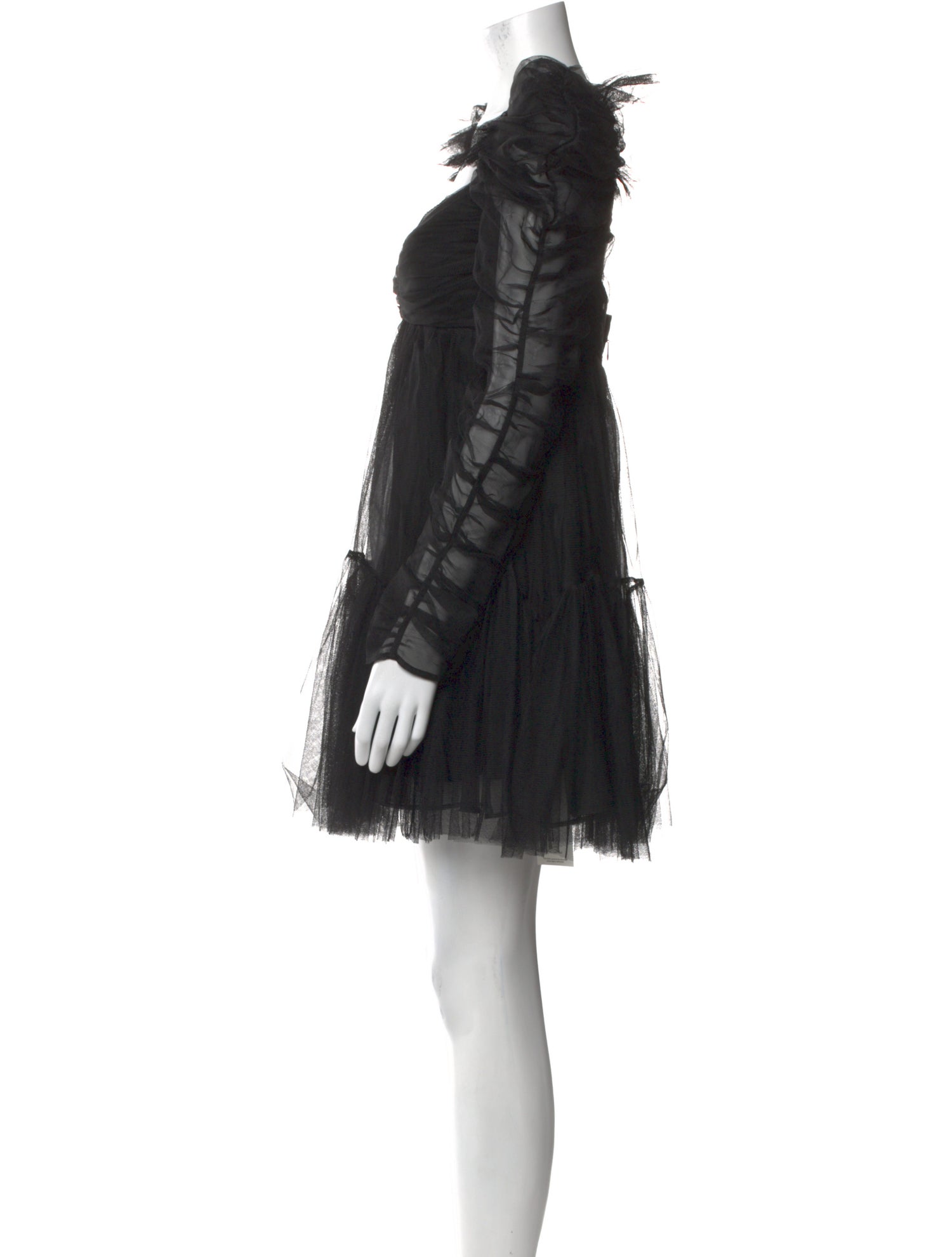 Zimmermann V-Neck Knee-Length Dress