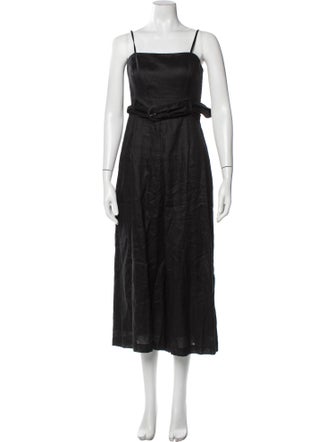 Zimmermann Linen Square Neckline Jumpsuit