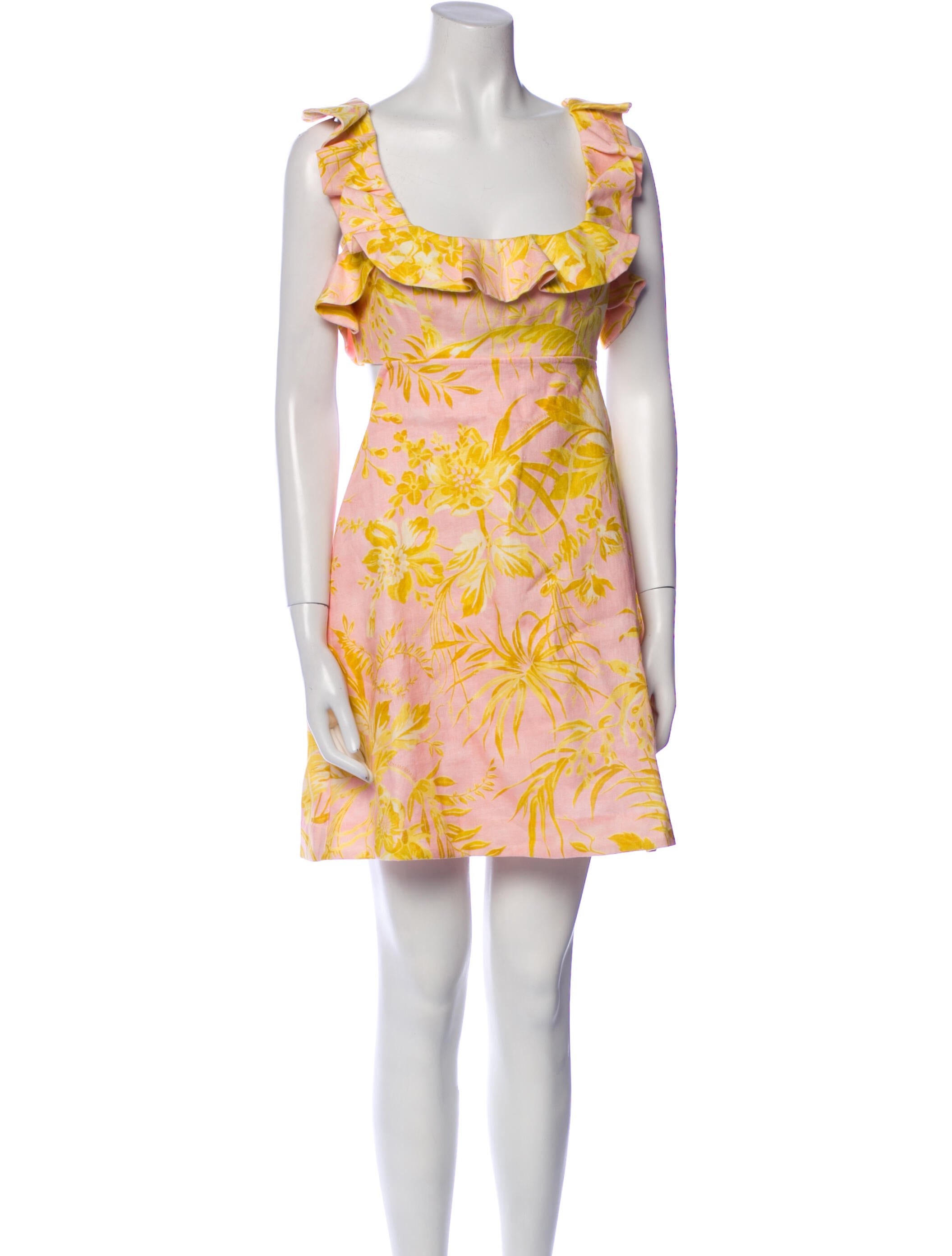 Zimmermann Linen Mini Dress w/ Tags