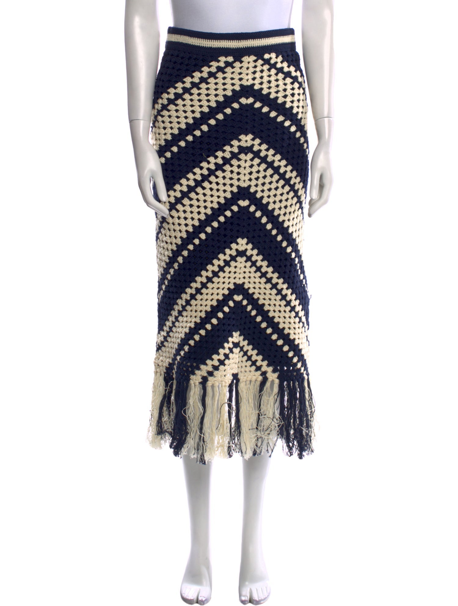 Zimmermann Lace Pattern Knee-Length Skirt w/ Tags