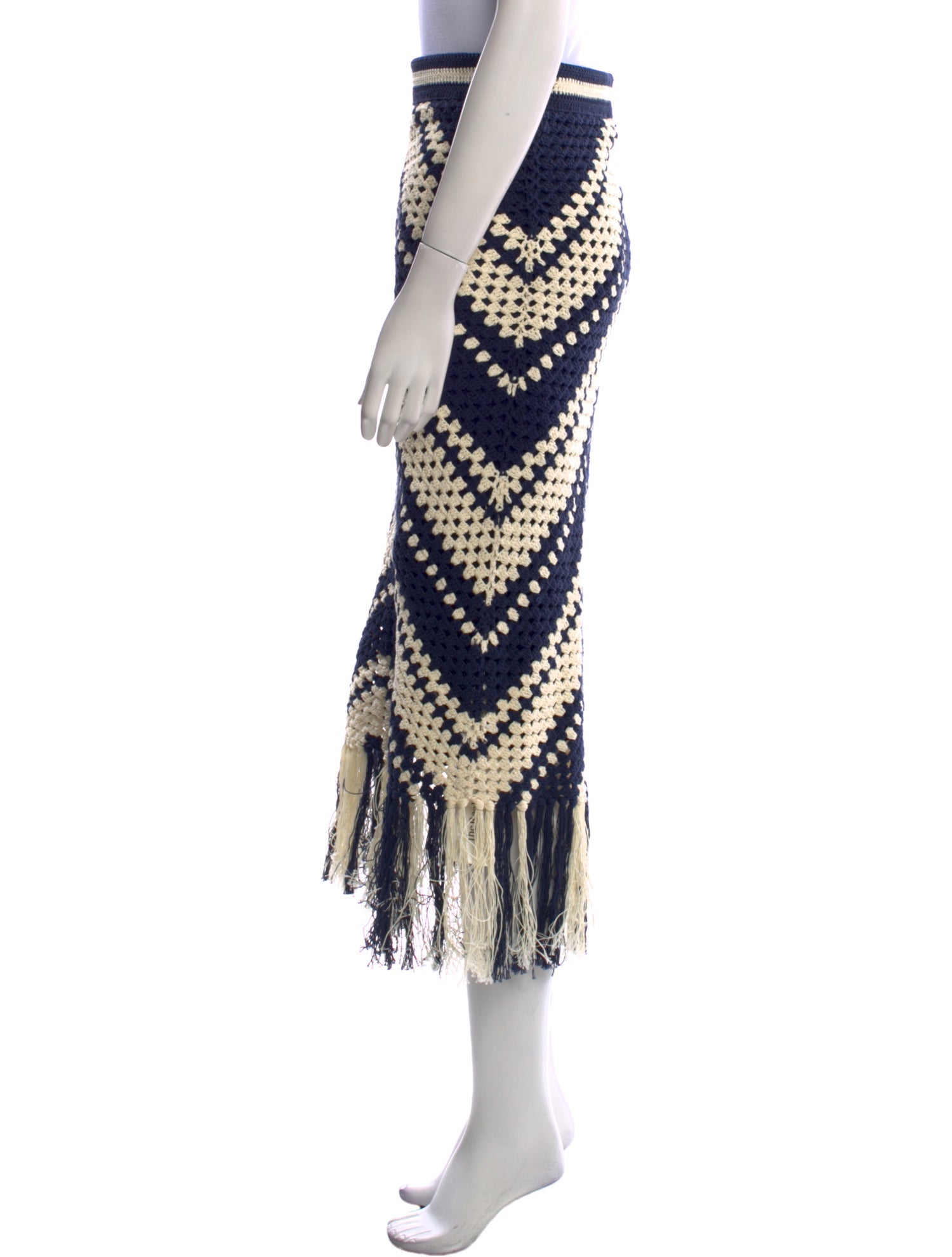 Zimmermann Lace Pattern Knee-Length Skirt w/ Tags