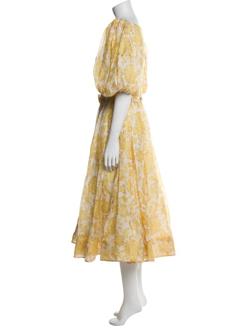 Zimmermann Linen Midi Length Dress