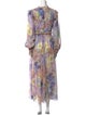 Zimmermann Floral Print Midi Length Dress