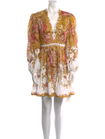 Zimmermann Linen Mini Dress
