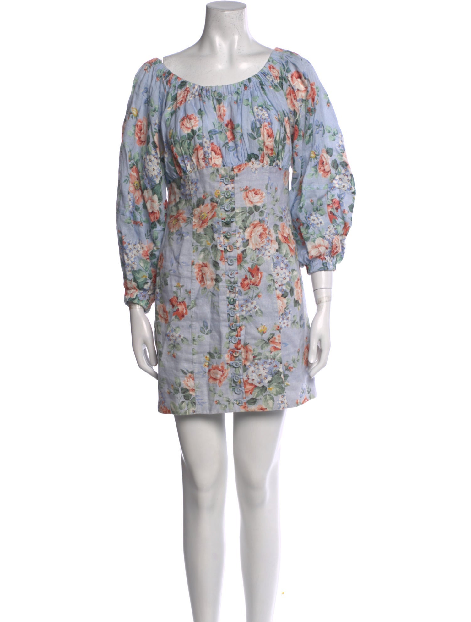 Zimmermann Linen Mini Dress