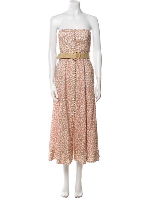 Zimmermann Linen Midi Length Dress