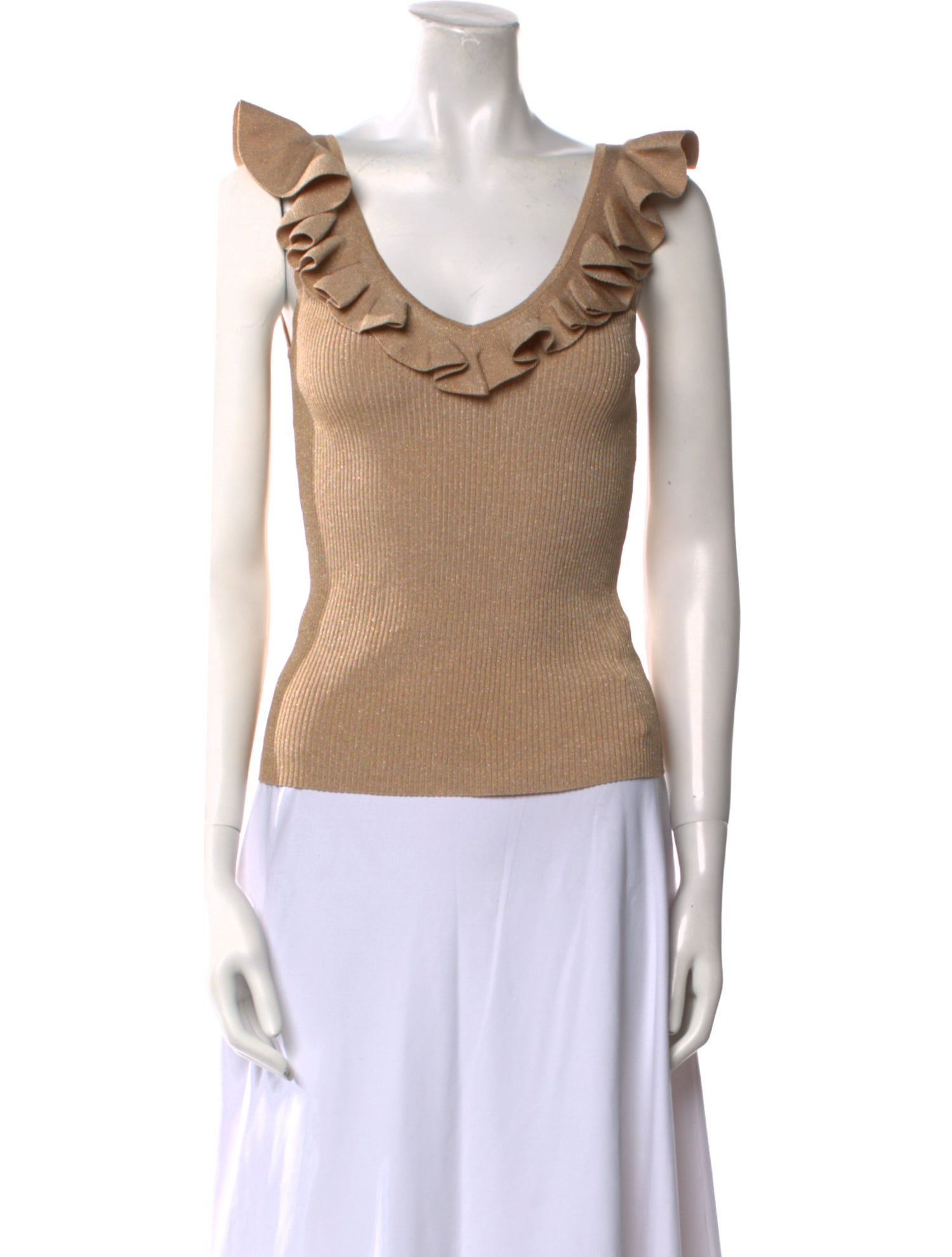 Zimmermann Cowl Neck Sleeveless Top
