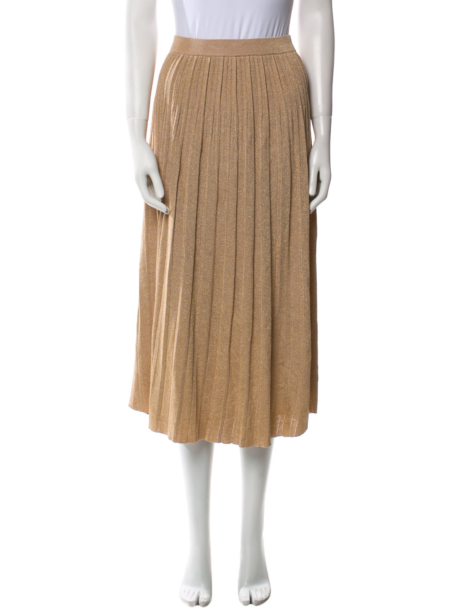 Zimmermann Glitter Accents Midi Length Skirt