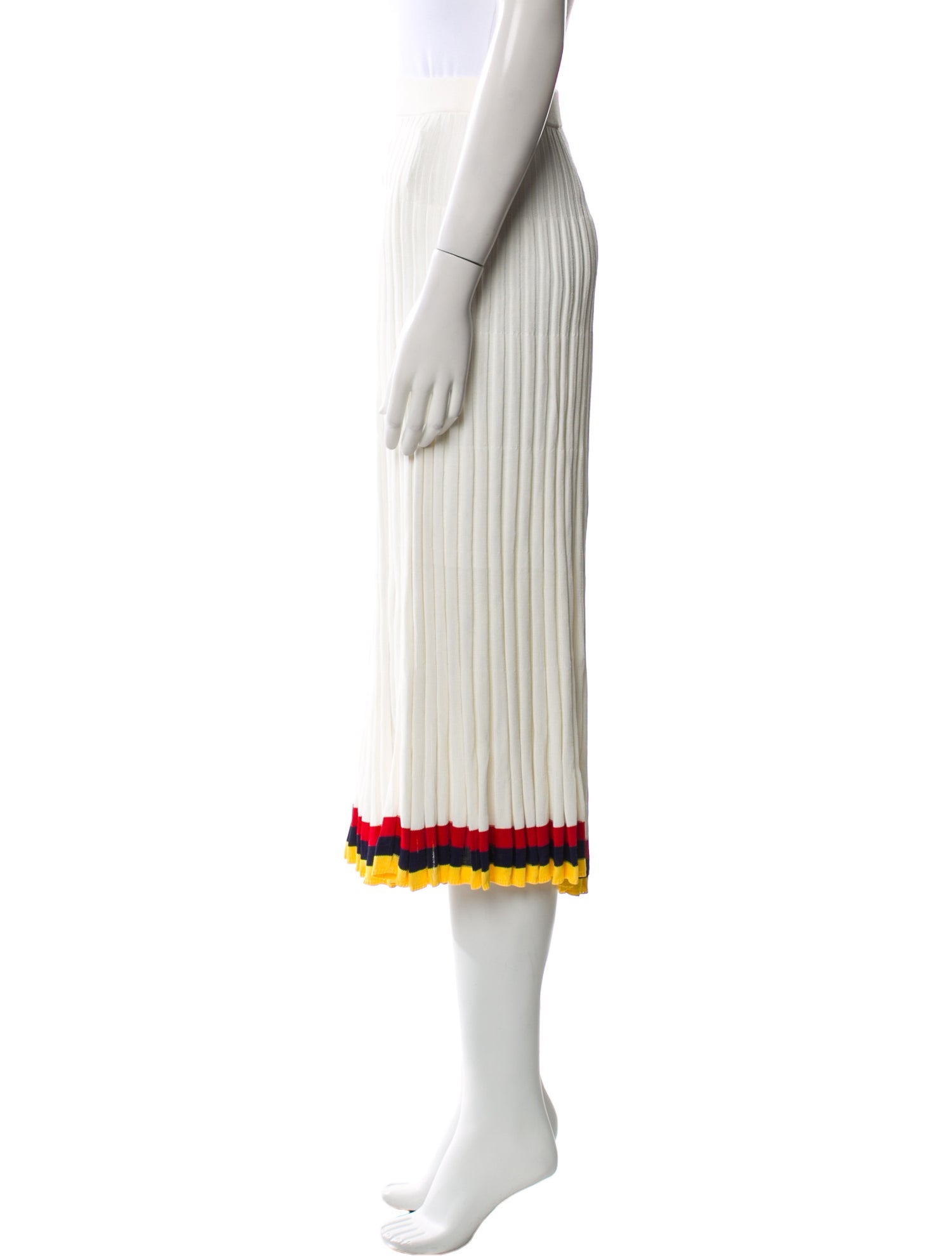 Zimmermann Striped Pleated Accents Skirt Set w/ Tags