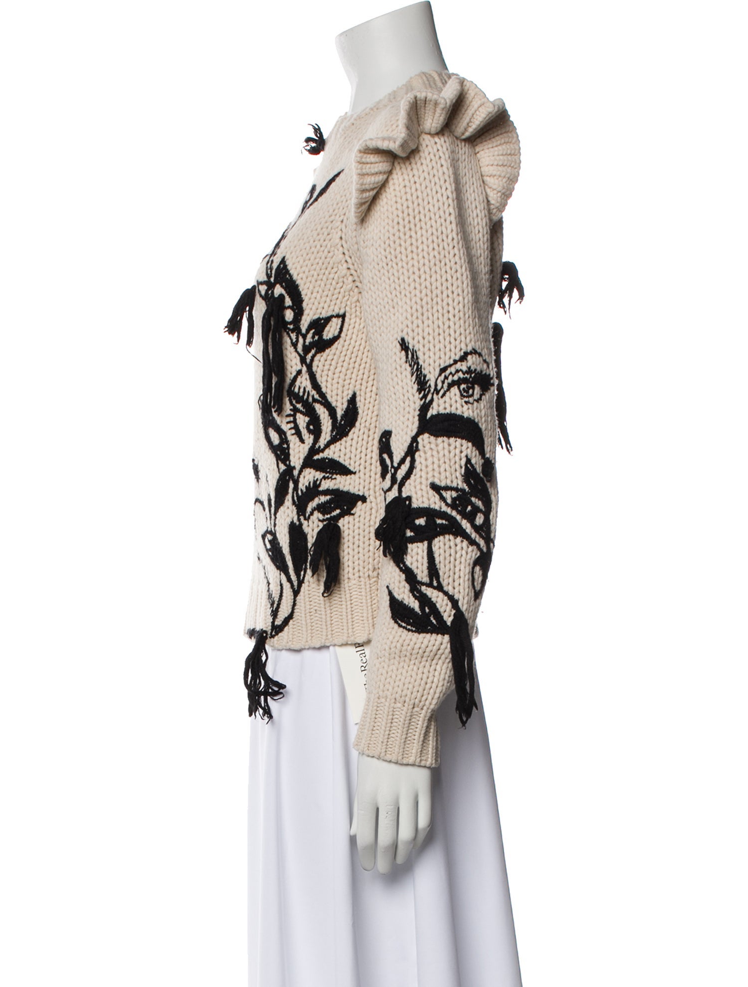 Zimmermann Merino Wool Printed Sweater