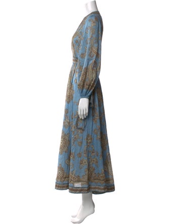 Zimmermann Printed Long Dress