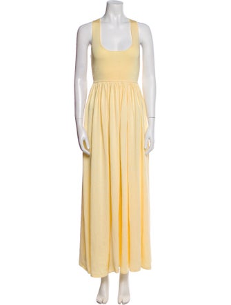 Zimmermann Scoop Neck Long Dress