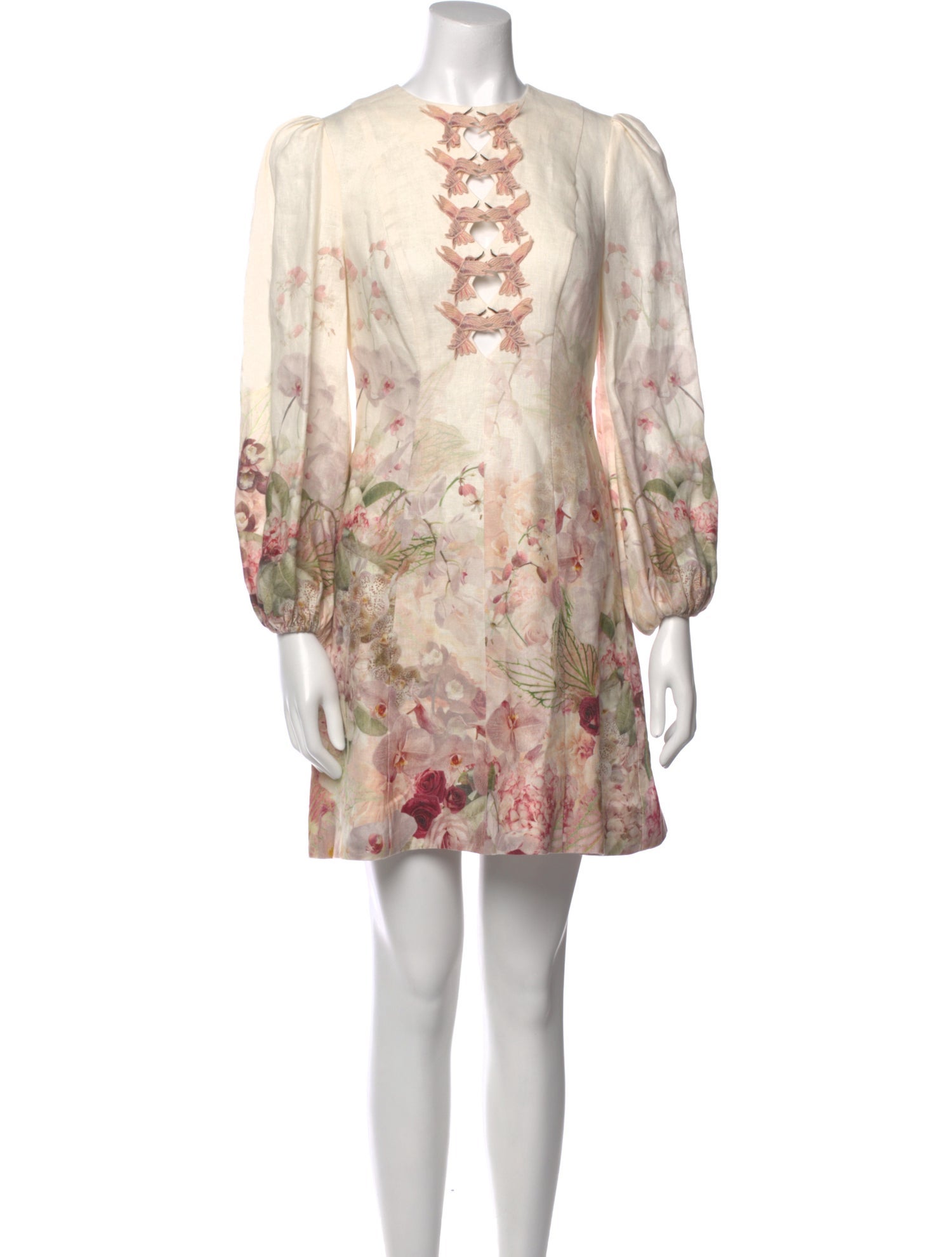 Zimmermann Linen Mini Dress