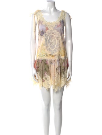 Zimmermann Linen Mini Dress