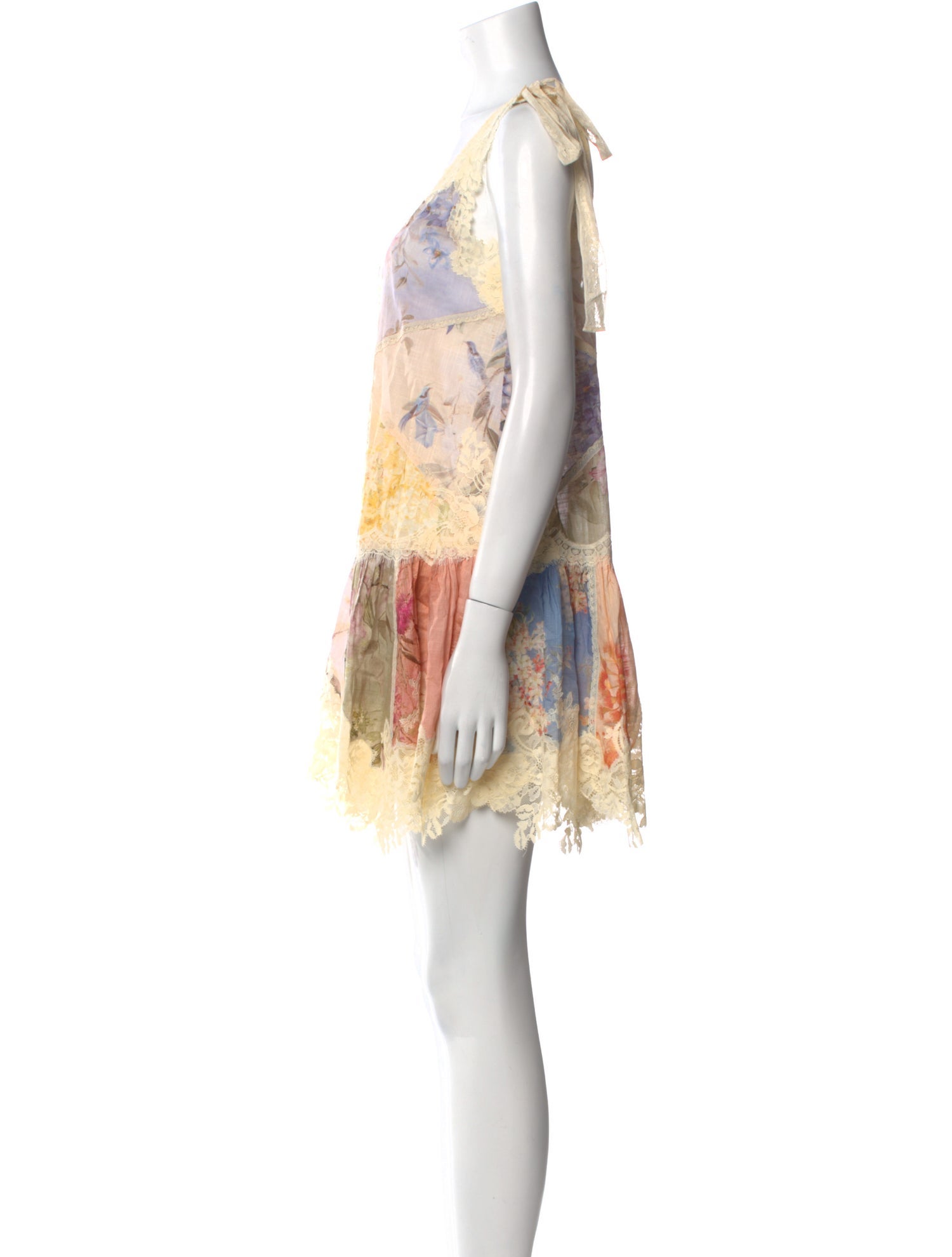 Zimmermann Linen Mini Dress