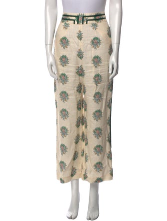 Zimmermann Linen Wide Leg Pants