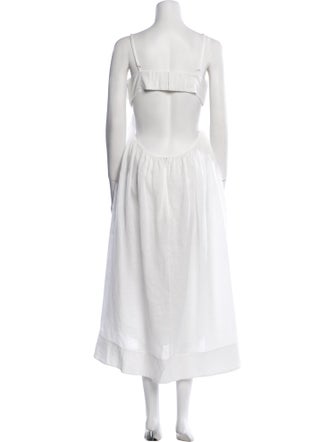 Zimmermann Linen Midi Length Dress