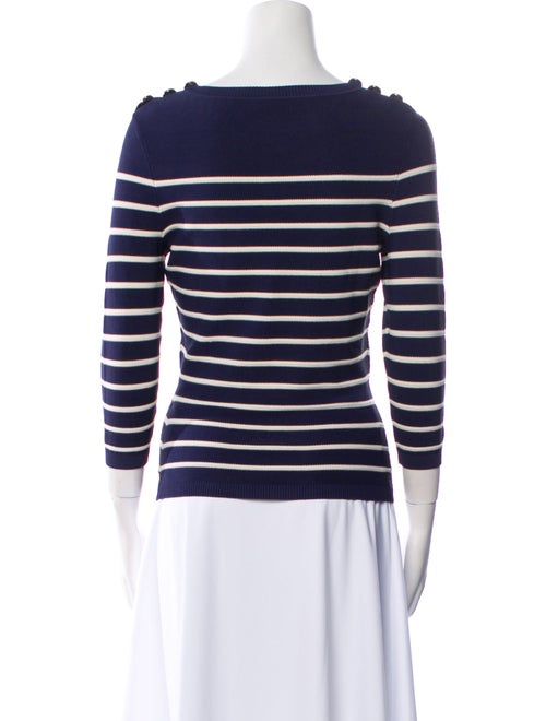 Zimmermann Striped Scoop Neck Sweater