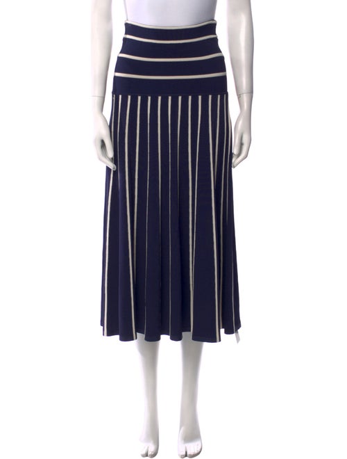 Zimmermann Striped Midi Length Skirt