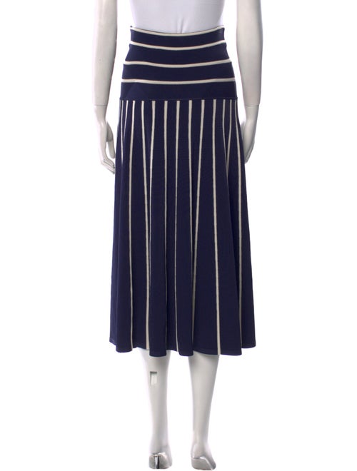 Zimmermann Striped Midi Length Skirt