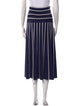 Zimmermann Striped Midi Length Skirt