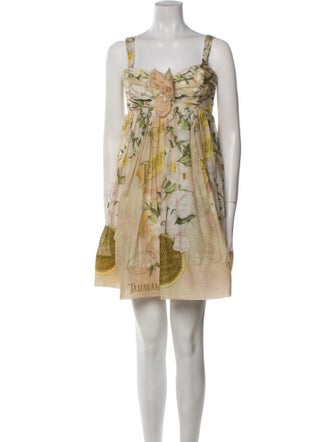 Zimmermann Linen Mini Dress