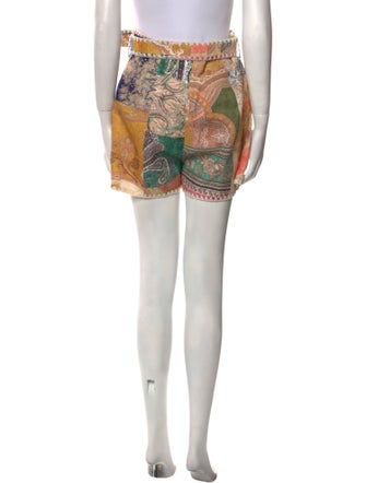 Zimmermann Linen Mini Shorts