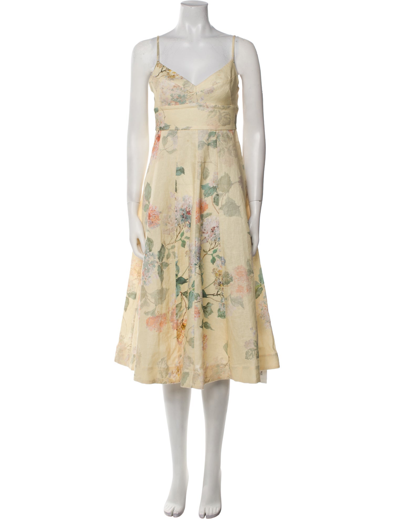 Zimmermann Linen Midi Length Dress w/ Tags